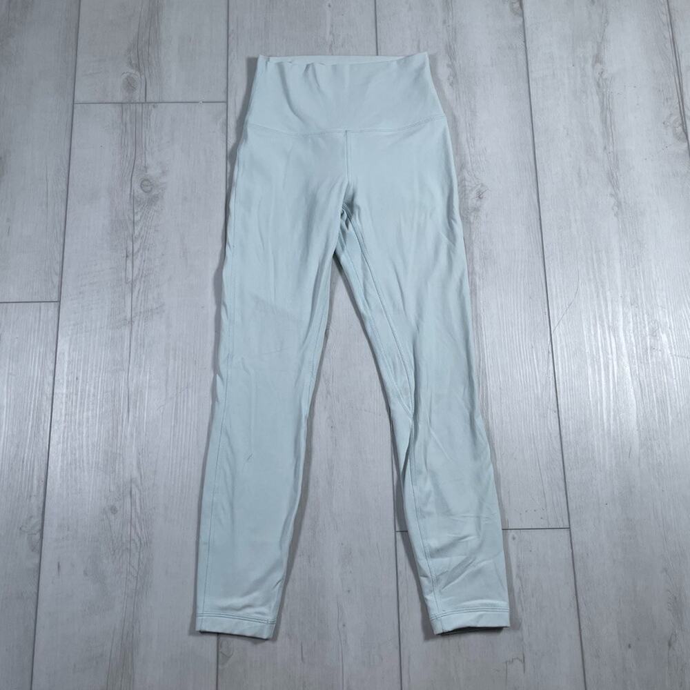 Lululemon Women's 4 Align High Rise Pant Legging 25" Ocean Air Blue Workout Yoga